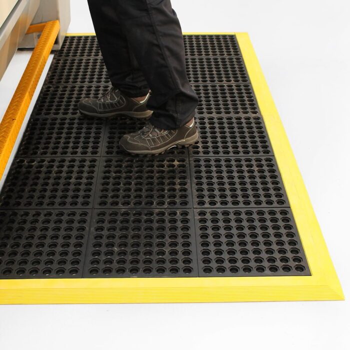 Fatigue Step – Tappetino Antifatica in Gomma per Ambienti Industriali - immagine 4