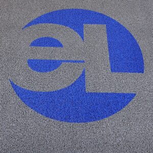 Zerbino spaghetto su misura intarsiato con Logo - immagine 8
