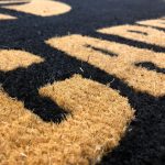 Zerbino in Cocco Intarsiato su misura con Logo