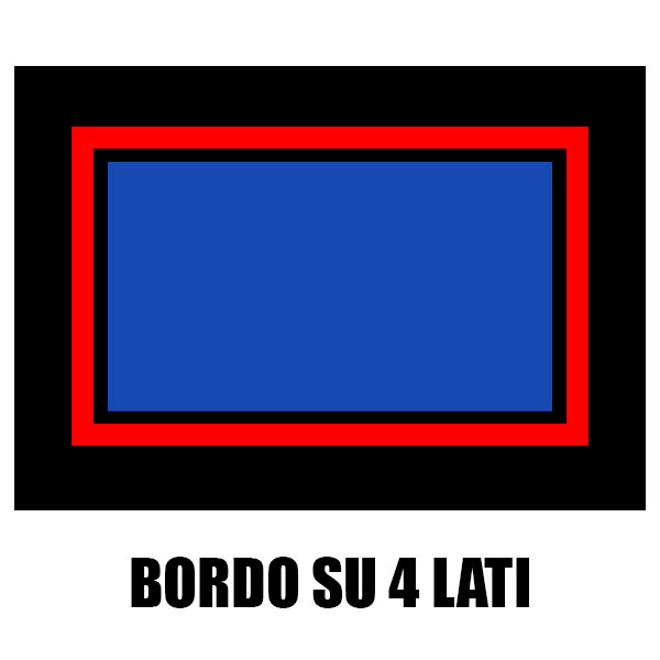 Bordo antinciampo su 4 lati
