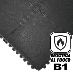 Solid Fatigue-Step Nitrile Resistente al fuoco
